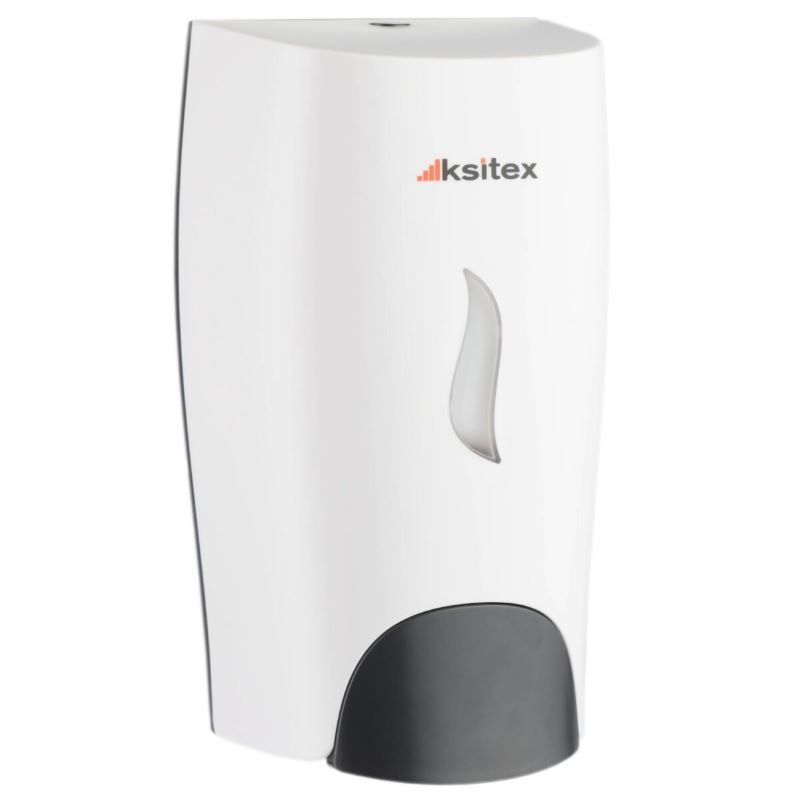Дозатор для мыла Ksitex SD-161W (пластик, белый, 1л)